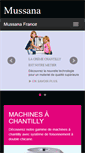 Mobile Screenshot of mussana-france.com